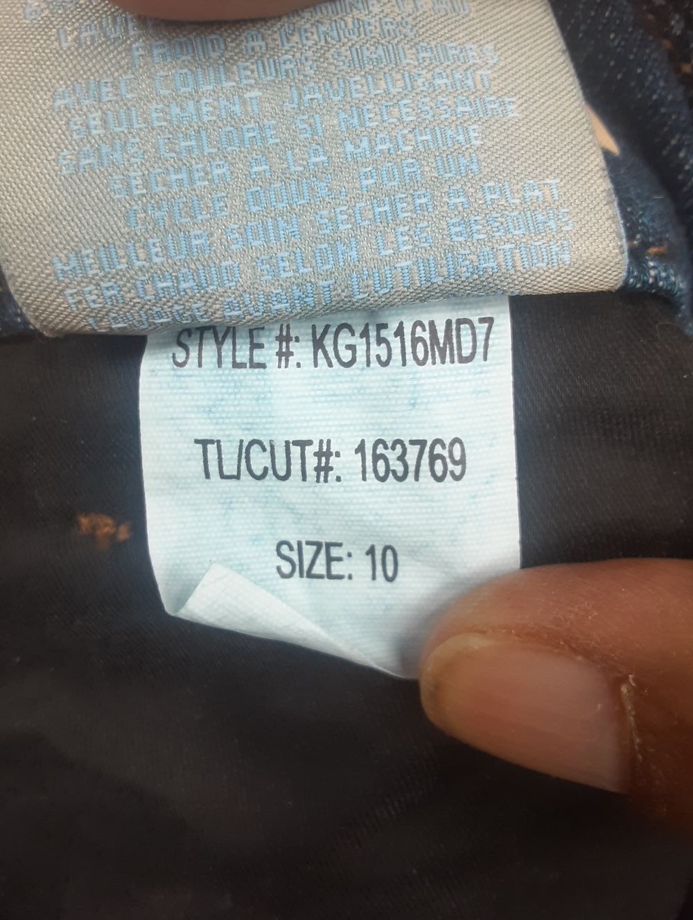 Kut From The Kloth Meg High Rise Wide Leg Fab Ab Jeans, Whiskered Hem, LIKE NEW! - Picture 13 of 16